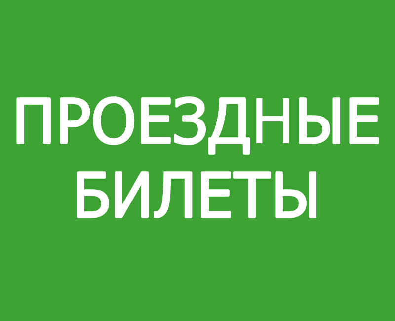 Реализация социальных проездных билетов.